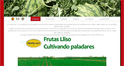 Desktop Screenshot of frutaslliso.com